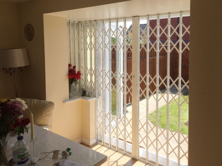 Patio Window Security Grille