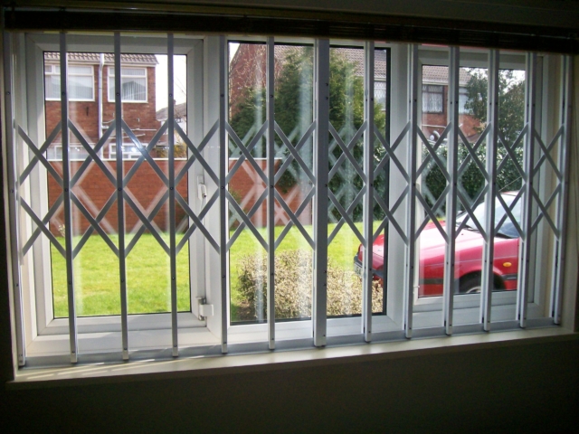 Window security grilles