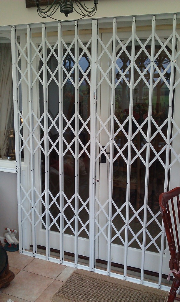 Retractable Patio Grilles Safeguard Security