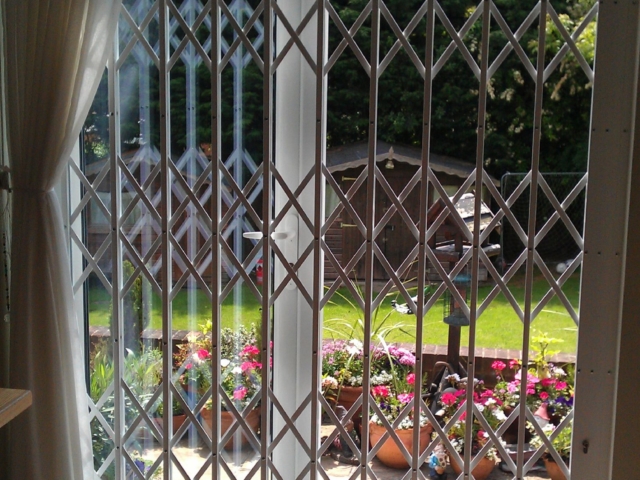 Safety gates for french door