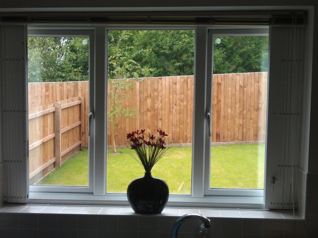 Window security grilles retracted