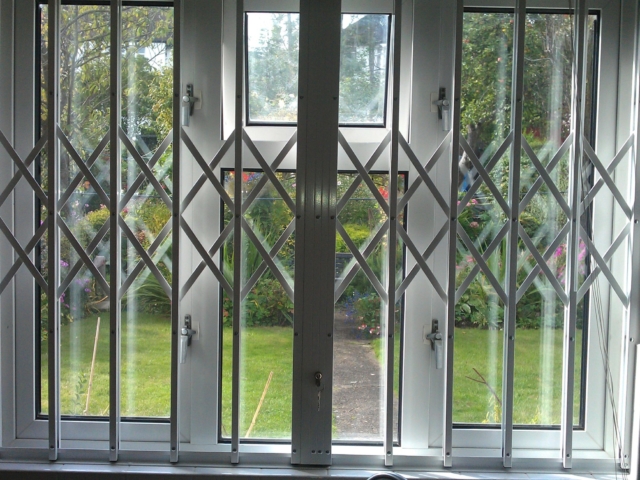 Window security grilles