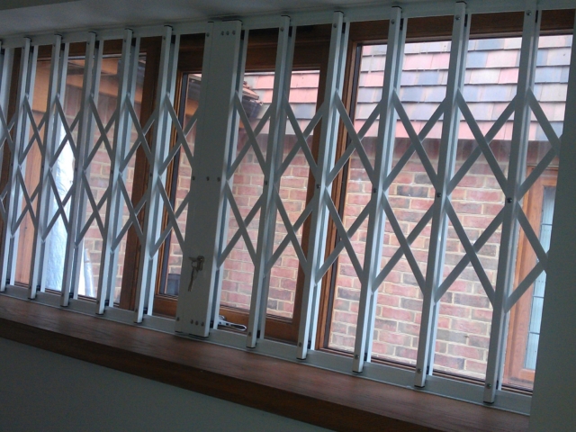 Window security shutters