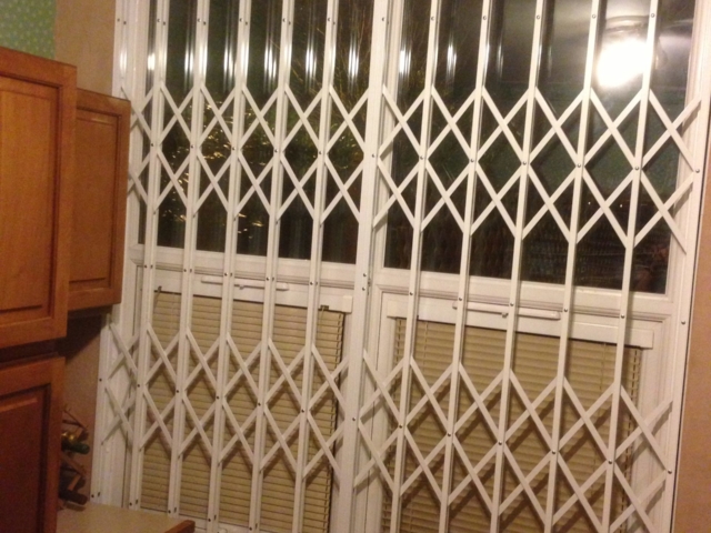 Security window grills for home