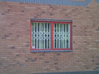 Window security grilles commercial property