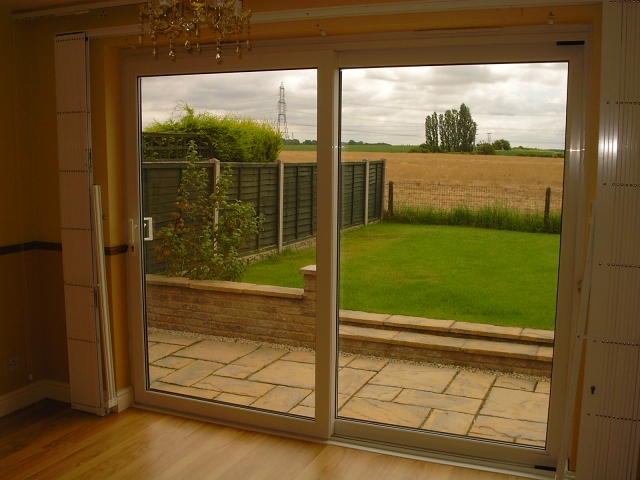 Internal door security grilles face fixed retracted