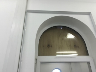 Neat frame of face fix security grilles Neat frame of face fix security grilles