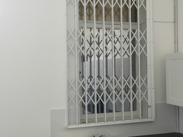 Neat design of face fix window security grilles