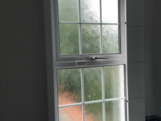 Face fix sliding window security grilles in bathroom Face fix sliding window security grilles in bathroom
