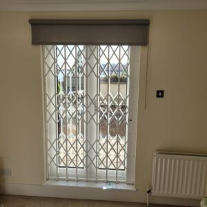 French Door Security Grille