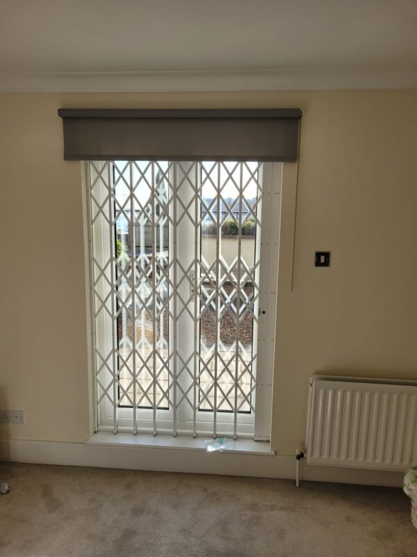 French Door Security Grille
